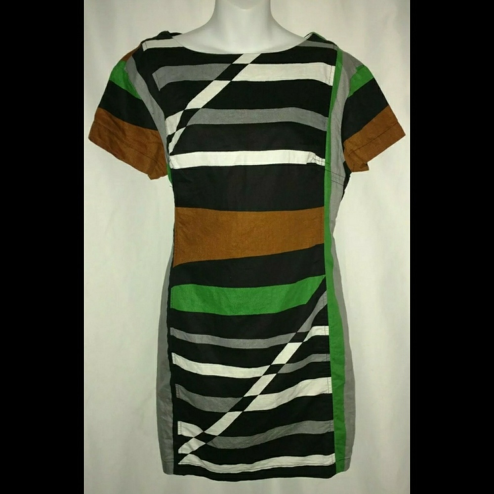 Derek Lam For Design Nation Color Block Dress ASO - Picture 2 of 8